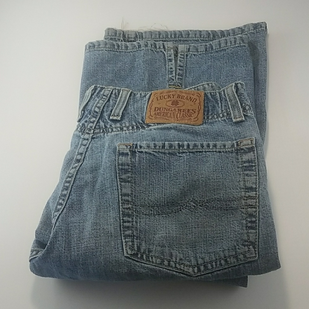 Lucky Brand Vintage Distressed Blue Jeans
